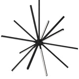 Sirius Minor Chandelier — 32-in, Black
