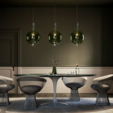 Sky Fall Round Pendant Light Gloden Sage Medium By Lodes Lifestyle View1