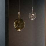 Sky Fall Round Pendant Light Gloden Sage Medium By Lodes Lifestyle View