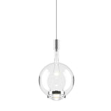 Sky-Fall Round Pendant Light Medium Clear By Lodes