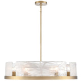 Skye Chandelier Large By Artcraft - Front View