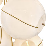 Skye Double Opal Glass XL Multi Tier Chandelier By Hinkley - Detailed View1