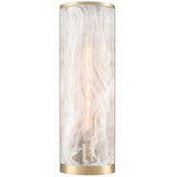 Skye Wall Light Brass By Artcraft - Front View