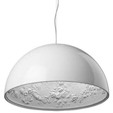 Skygarden Pendant Light Large Glossy White By Flos