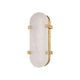 Skylar Wall Sconce - 13.75 Inch - Aged Brass by Hudson Valley