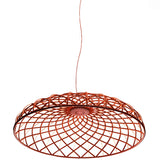 Skynest Suspension Light Brick Red By Flos