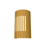 Slatted 420 Wall Sconce Organic Gold by Accord