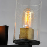 Sleek Bath Vanity Light Antique Brass / Black by Maxim Lighting