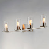 Sleek Bath Vanity Light Satin Nickel by Maxim Lighting