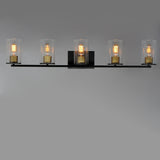 Sleek Bath Vanity Light Antique Brass / Black by Maxim Lighting