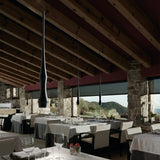 Slend 01 Pendant Light Matte Black By Bover Lifestyle View