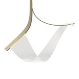 Sling Linear Suspension in Modern Brass by Hubbardton Forge