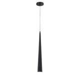 Sliver Pendant 24 Inch Black by Eurofase
