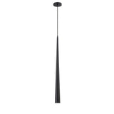Sliver Pendant 36 Inch Black by Eurofase