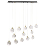 Snowflake Linear Suspension Light 3