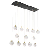 Snowflake Linear Suspension Light By Artcraft
