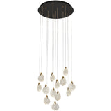 Snowflake Multi-Light Suspension 13 Ligfhts By Artcraft