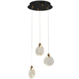 Snowflake Multi-Light Suspension 3 Ligfhts By Artcraft