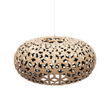 Snowflake Pendant Light 31 Inch Bamboo Black By David Trubridge