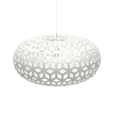 Snowflake Pendant Light 31 Inch White White By David Trubridge