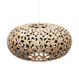 Snowflake Pendant Light 39 Inch Bamboo Black By David Trubridge