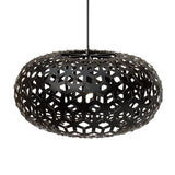 Snowflake Pendant Light 39 Inch Black Black By David Trubridge
