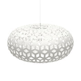 Snowflake Pendant Light 39 Inch White White By David Trubridge