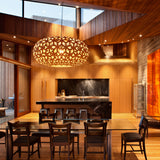 Snowflake Pendant Light By David Trubridge Lifestyle View 9