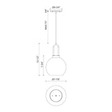 Soji Globe Pendant — Pendant