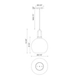 Soji Globe Pendant — Pendant