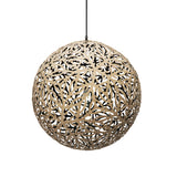 Sola Pendant Light 31 Inch Bamboo Black By David Trubridge
