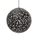 Sola Pendant Light 31 Inch Black Black By David Trubridge