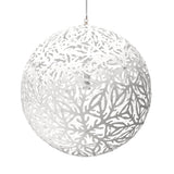 Sola Pendant Light 39 Inch White White By David Trubridge
