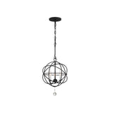 Solaris Chandelier 12.5" Black