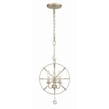Solaris Chandelier 12.5" Olde Silver