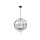 Solaris Chandelier 22.5" Black
