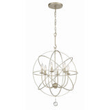 Solaris Chandelier 22.5" Olde Silver