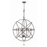 Solaris Chandelier 40" English Bronze