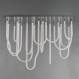 Soleil 14-Light LED Flush Mount Chandelier by ET2 - Polished Chrome