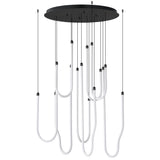 Soleil Chandelier Black By ET2