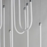 Soleil Chandelier Polished Chrome By ET2 - Lifestyle View3