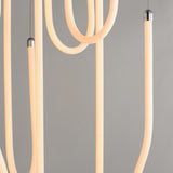 Soleil Chandelier Polished Chrome By ET2 - Lifestyle View4