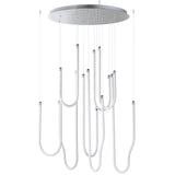 Soleil Chandelier Polished Chrome By ET2