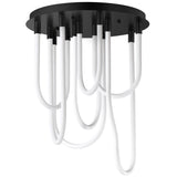 Soleil Flush Mount Black By ET2