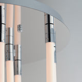 Soleil Flush Mount Polished Chrome By ET2 - Lifestyle View4