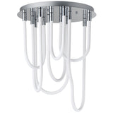 Soleil Flush Mount Polished Chrome By ET2