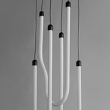Soleil LED Pendant Light Black By ET2 - Lifestyle View3