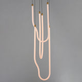 Soleil LED Pendant Light Natural Aged Brass By ET2 - Lifestyle View1