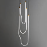 Soleil LED Pendant Light Natural Aged Brass By ET2 - Lifestyle View2