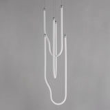 Soleil LED Pendant Light Polished Chrome By ET2 - Lifestyle View1